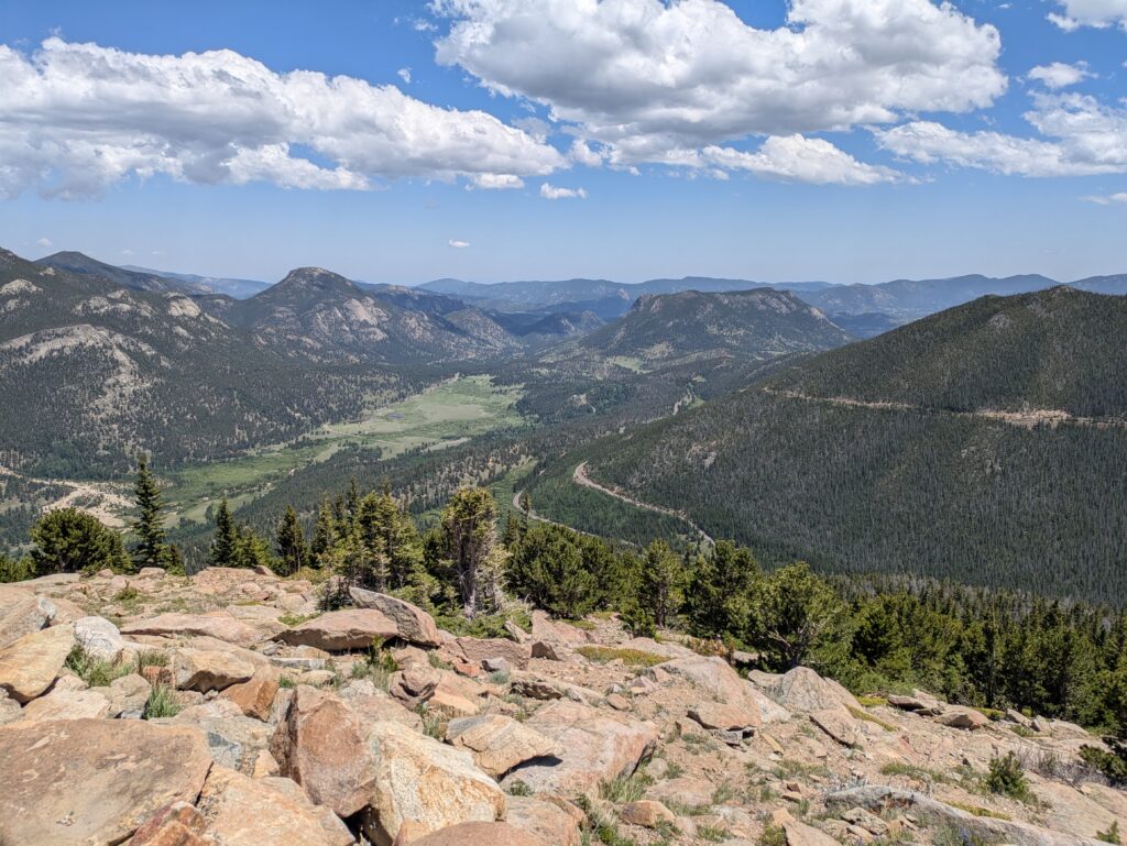 Magnificent Views from the top of the rockies