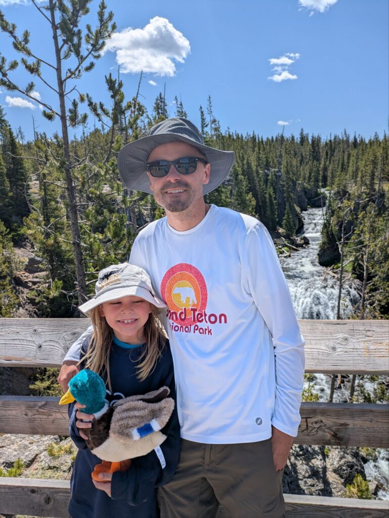 Stunning Waterfalls at Yellowstone are everywhere - Lacy's favorite feature
