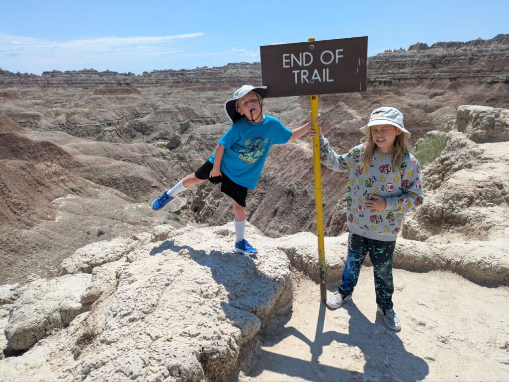 Kids on the Door Trail: “Climb anything. Go anywhere. A child’s paradise.”