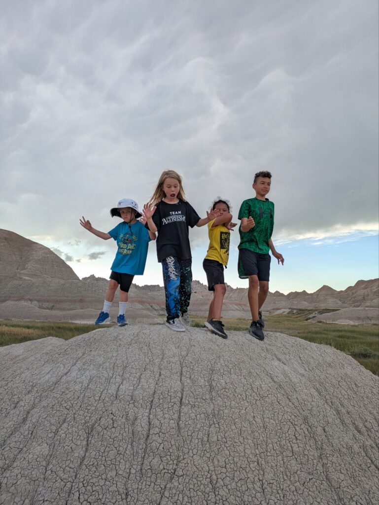 Hunt for Fossils scrambling style