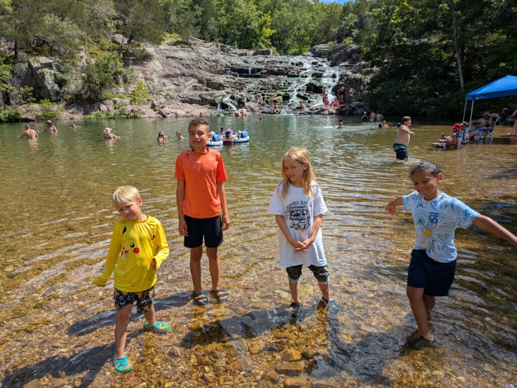 Rocky Falls: A local watering hole