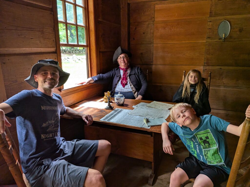 Holding Court at Tavern