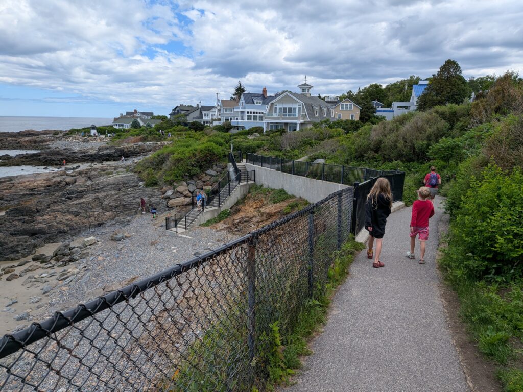 Walk Along Marginal Way Cliff Walk