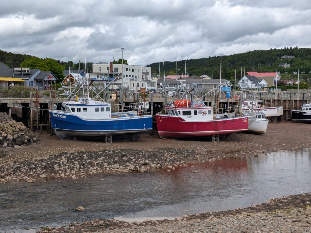 Fishing Town of Alma, New Brunswick, Canada