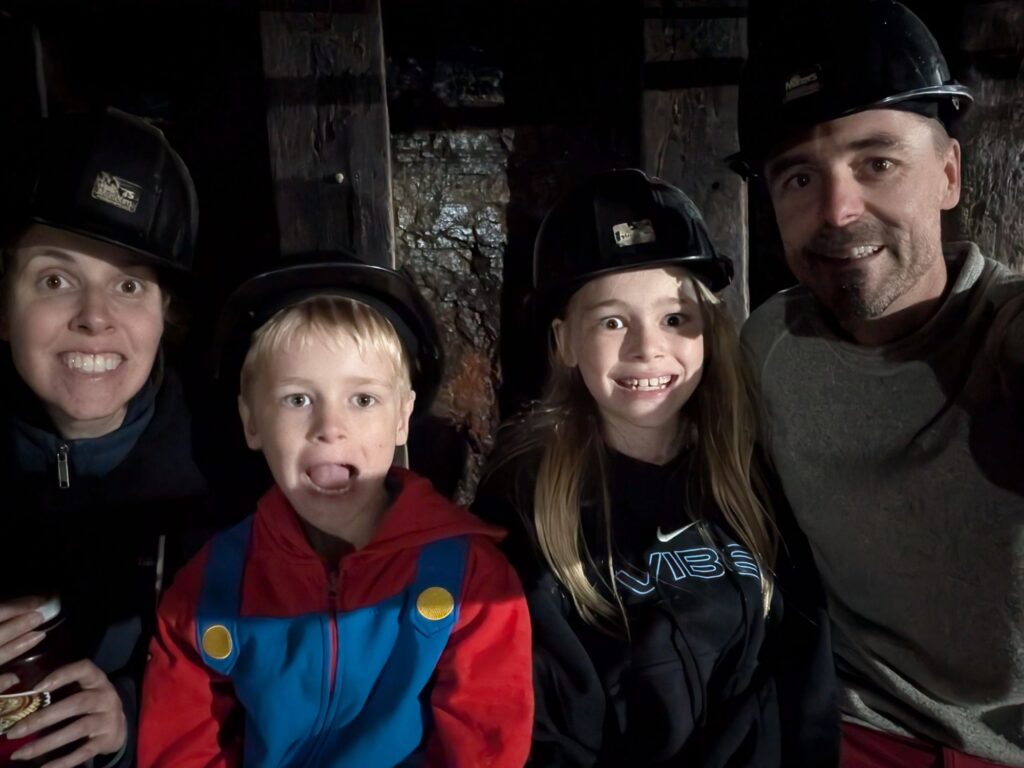 Deep in the Coal Mine (Coal in Background)