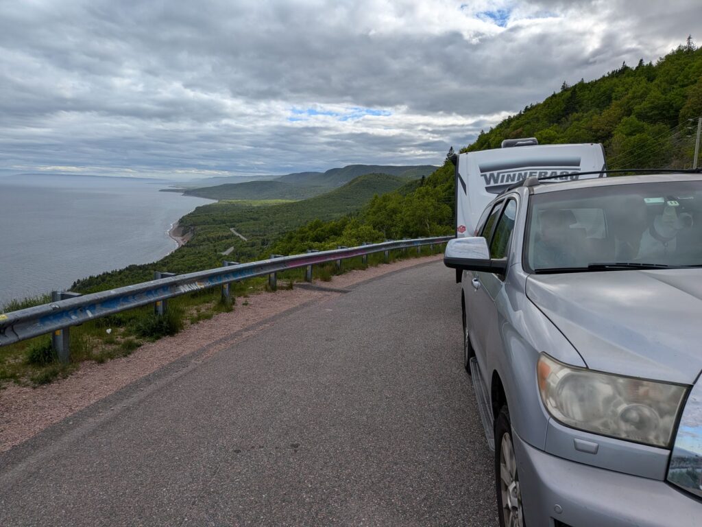 View from the Cabot Trail