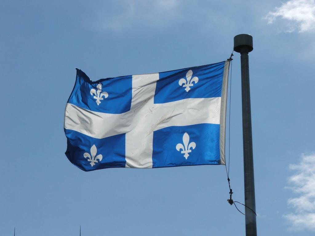 Quebec Flag Courtsey of Wikipedia