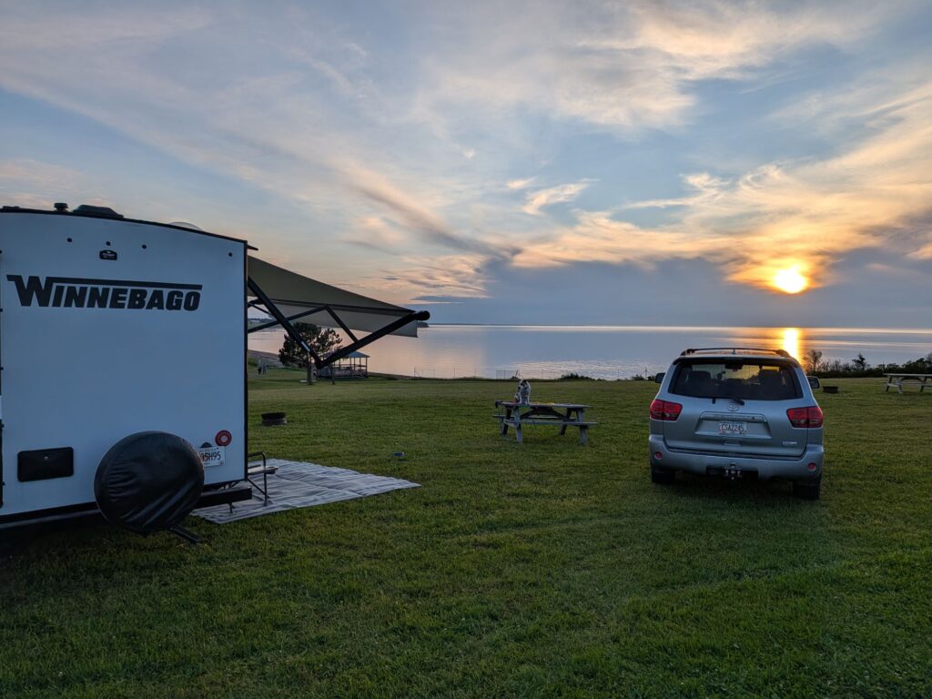 Murray Beach Campground in Little Shemogue